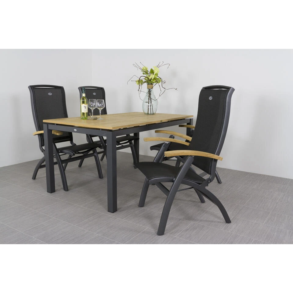 Hartman Da Vinci / Sonata 160 Cm. Verstelbare Tuinset 4 Hartman Da Vinci / Sonata 160 Cm. Verstelbare Tuinset - Afbeelding 2