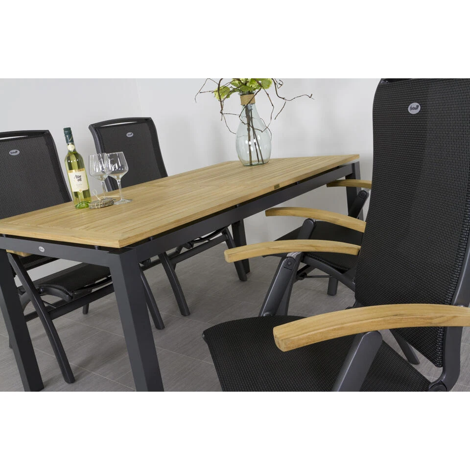 Hartman Da Vinci / Sonata 160 Cm. Verstelbare Tuinset 6 Hartman Da Vinci / Sonata 160 Cm. Verstelbare Tuinset - Afbeelding 4