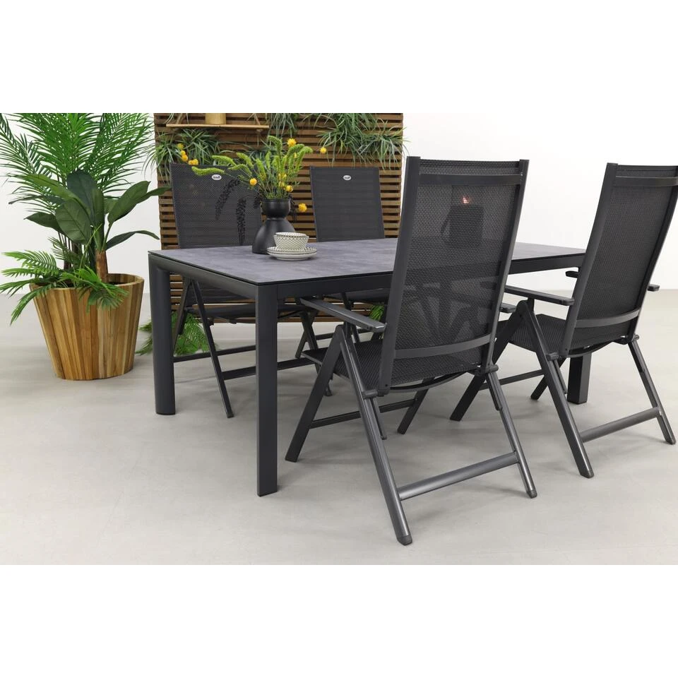 Hartman Napoli/Baltimor 180 Cm. Verstelbare Tuinset - 5-delig 6 Hartman Napoli/Baltimor 180 Cm. Verstelbare Tuinset - 5-delig - Afbeelding 4