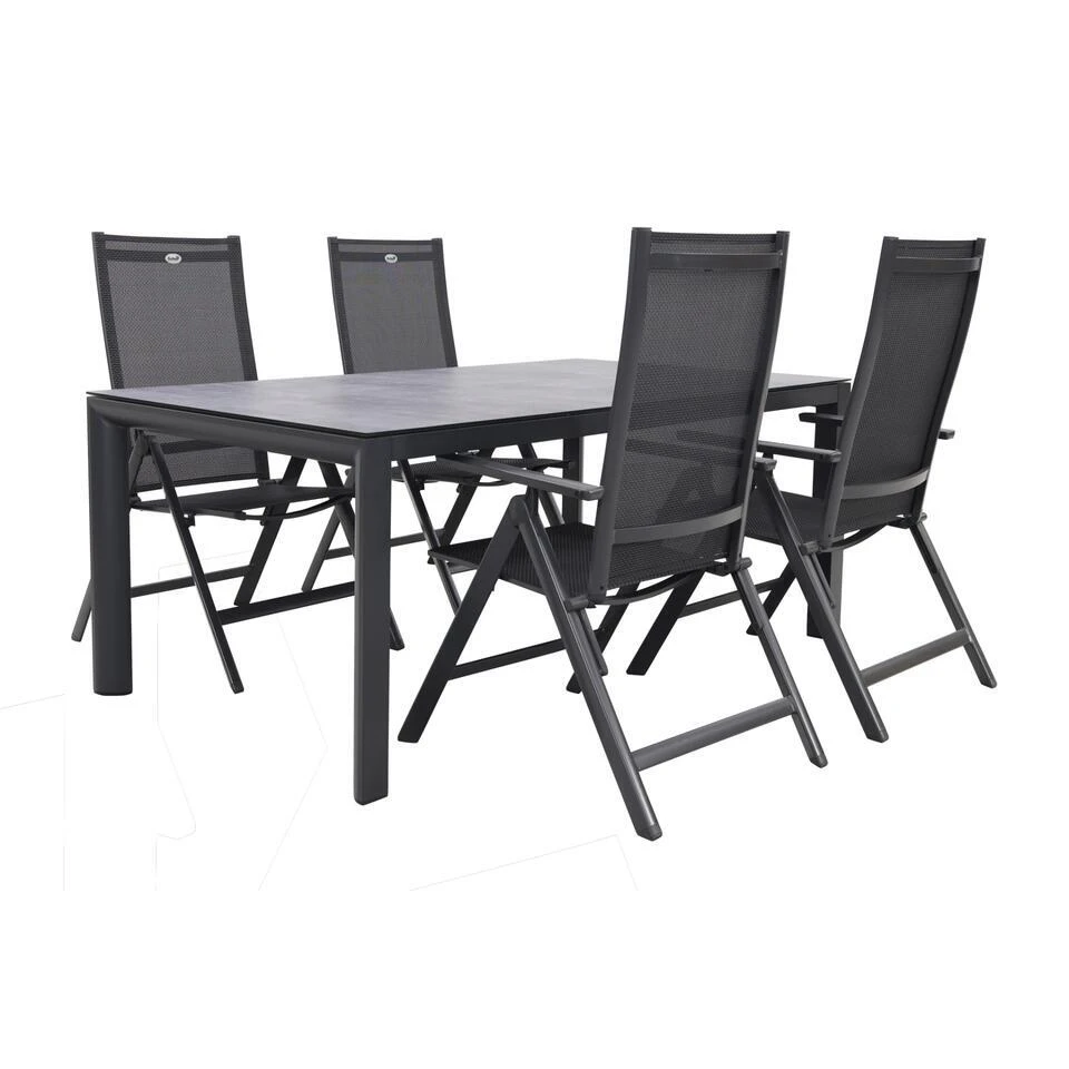 Hartman Napoli/Baltimor 180 Cm. Verstelbare Tuinset - 5-delig 3 Hartman Napoli/Baltimor 180 Cm. Verstelbare Tuinset - 5-delig