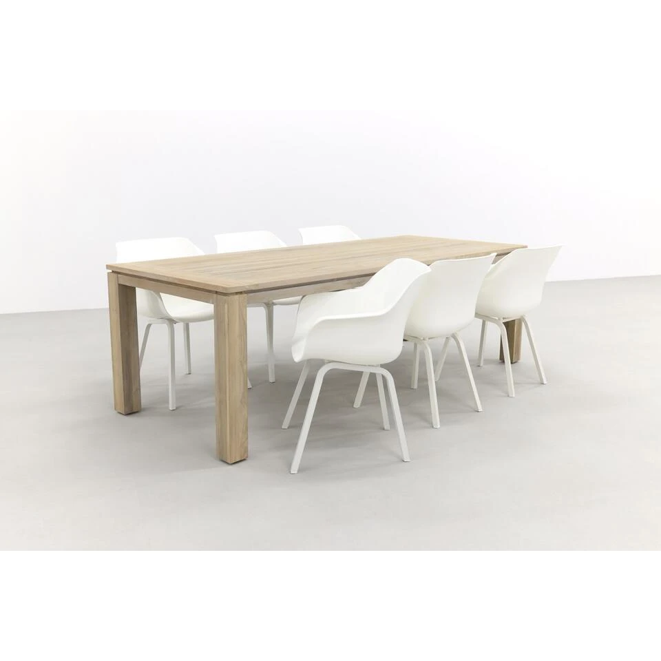 Hartman Sophie Element Wit/Rome Grey 240 Cm. Tuinset - 7-delig 4 Hartman Sophie Element Wit/Rome Grey 240 Cm. Tuinset - 7-delig - Afbeelding 2