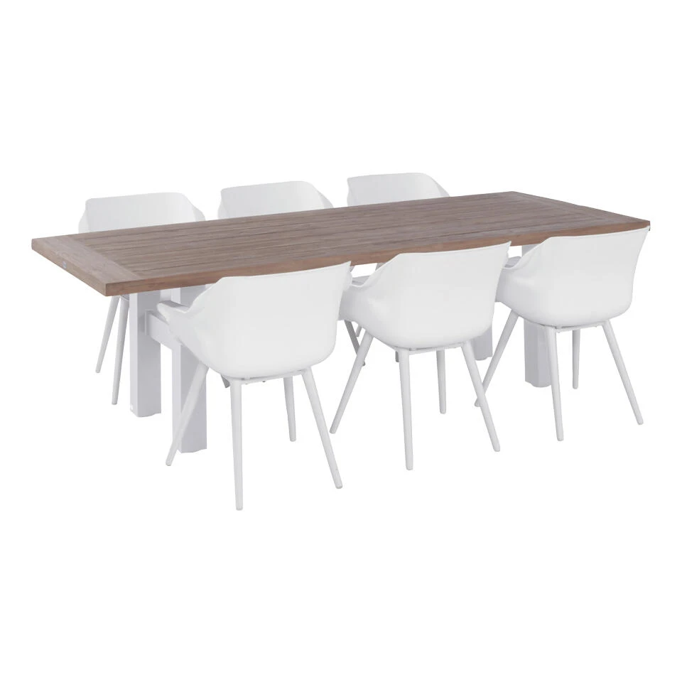 Hartman Tuinset Met Yasmani Tuintafel White 3 Hartman Tuinset Met Yasmani Tuintafel White