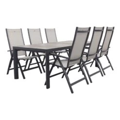 Hartman Napoli/Kings Tuinset Antraciet - 220x100 Cm