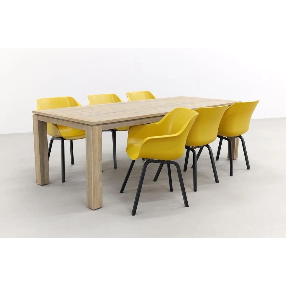 Hartman Sophie Element Geel/Rome Grey 240 Cm. Tuinset - 7-delig 4 Hartman Sophie Element Geel/Rome Grey 240 Cm. Tuinset - 7-delig - Afbeelding 2