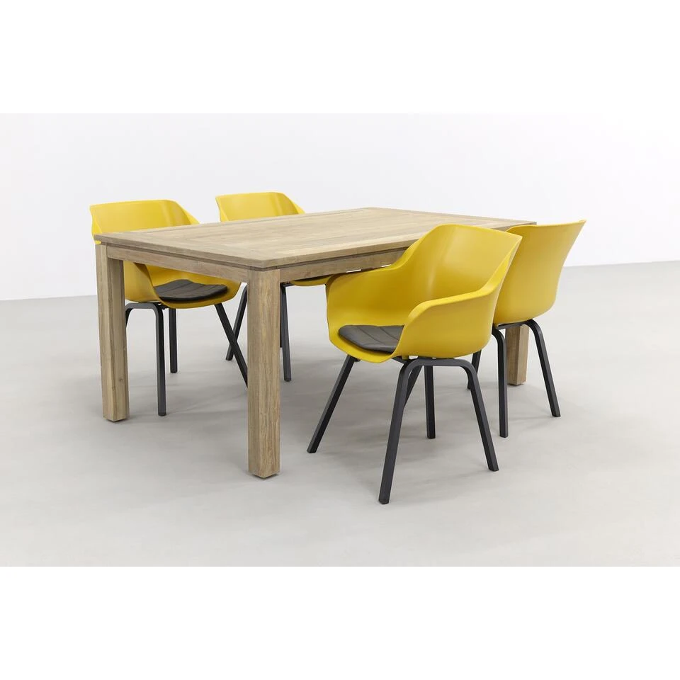 Hartman Sophie Element Geel/Rome Grey 170 Cm. Tuinset - 5-delig 4 Hartman Sophie Element Geel/Rome Grey 170 Cm. Tuinset - 5-delig - Afbeelding 2