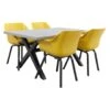 Hartman Sophie Element Yellow/Verona Black 160 Cm. Tuinset - 5-delig 1 Hartman Sophie Element Yellow/Verona Black 160 Cm. Tuinset - 5-delig -Hartman 1000045908