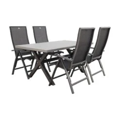 Hartman Valentino/Verona 160 Cm. Tuinset 5-delig Verstelbaar