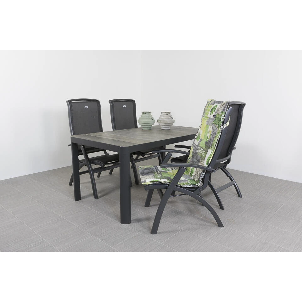Hartman Da Vinci Alu/Queens 160 Cm. Tuinset - 5-delig Verstelbaar 5 Hartman Da Vinci Alu/Queens 160 Cm. Tuinset - 5-delig Verstelbaar - Afbeelding 3