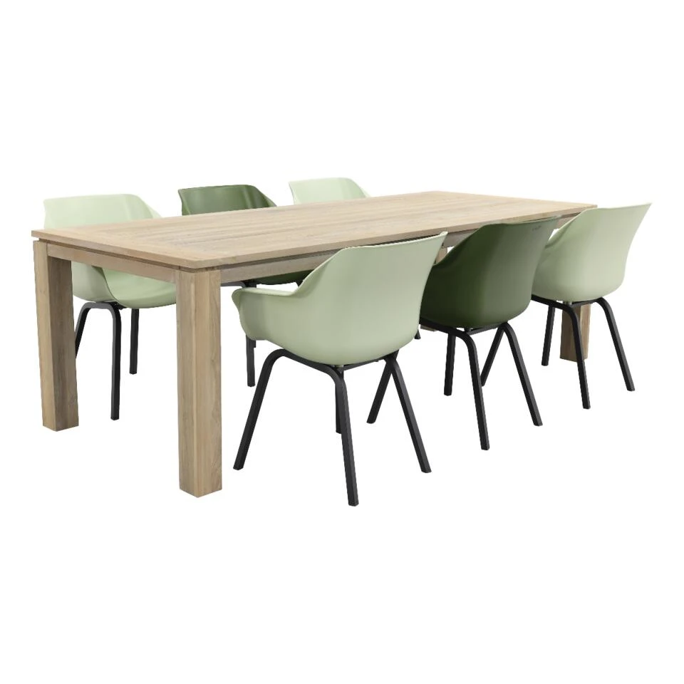 Hartman Sophie Element Mixed Green/Rome Grey 240 Cm. Tuinset - 7-delig 5 Hartman Sophie Element Mixed Green/Rome Grey 240 Cm. Tuinset - 7-delig - Afbeelding 3