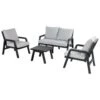 Hartman Ibiza Loungeset Met 2-zitsbank - 4-delig -Hartman 1000053037