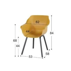 Hartman Sophie Element Yellow/Rome Brown 240 Cm. Tuinset - 7-delig 7 Hartman Sophie Element Yellow/Rome Brown 240 Cm. Tuinset - 7-delig -Hartman 1000053123 0102