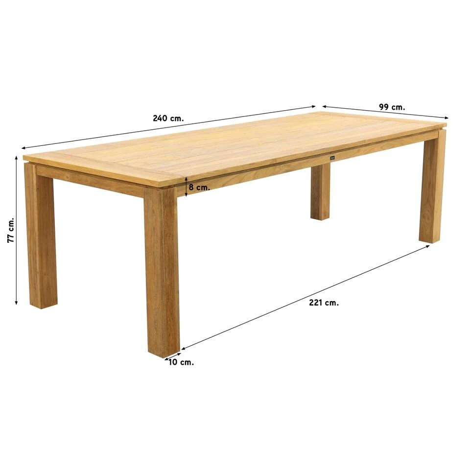 Hartman Sophie Element Yellow/Rome Brown 240 Cm. Tuinset - 7-delig 5 Hartman Sophie Element Yellow/Rome Brown 240 Cm. Tuinset - 7-delig - Afbeelding 4