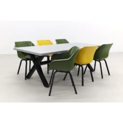 Hartman Sophie Element Green/Yellow /Verona 220 Cm. Tuinset – 7-delig 8 Hartman Sophie Element Green/Yellow /Verona 220 Cm. Tuinset – 7-delig -Hartman 1000053187 0102