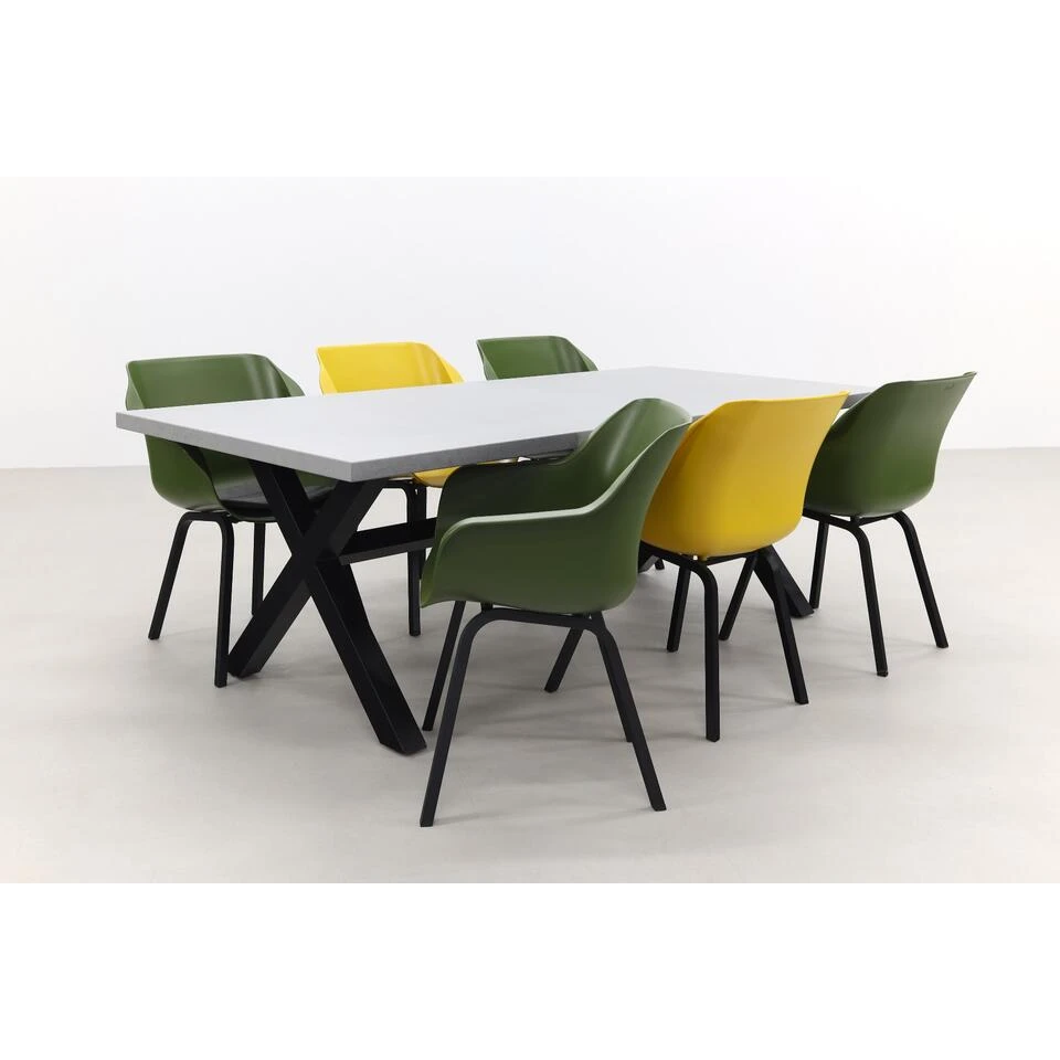 Hartman Sophie Element Green/Yellow /Verona 220 Cm. Tuinset – 7-delig 5 Hartman Sophie Element Green/Yellow /Verona 220 Cm. Tuinset – 7-delig - Afbeelding 3