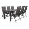 Hartman Salvatore/VDG Lena 210 Cm. Verstelbare Tuinset - 7-delig -Hartman 1000053191