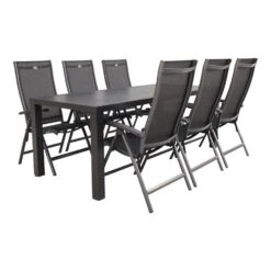 Hartman Salvatore/VDG Lena 210 Cm. Verstelbare Tuinset - 7-delig