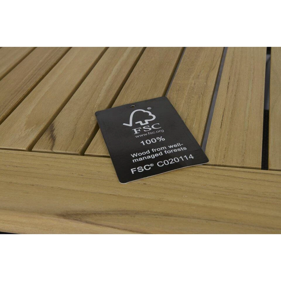 Hartman Sonata Tuintafel Teak – Antraciet 220 X 100 Cm 6 Hartman Sonata Tuintafel Teak – Antraciet 220 X 100 Cm - Afbeelding 4