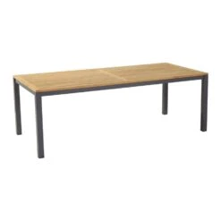 Hartman 16 Hartman Sonata Tuintafel Teak – Antraciet 220 X 100 Cm