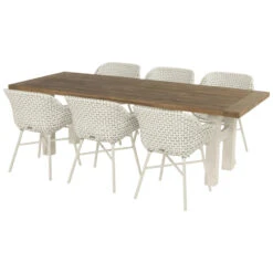 Hartman Yasmani Dining Tuintafel - 240x100 Cm. - White 8 Hartman Yasmani Dining Tuintafel - 240x100 Cm. - White -Hartman 1000053249 0102