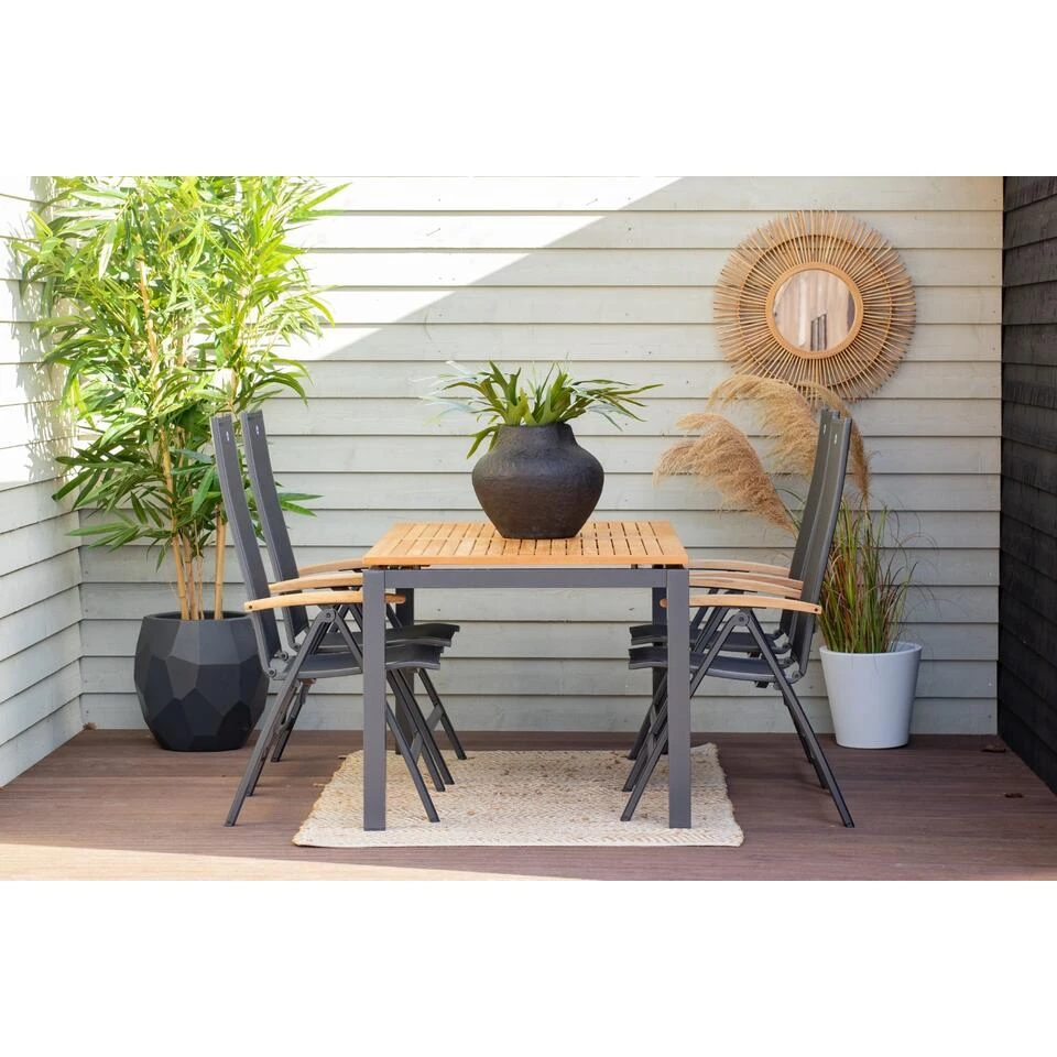 Hartman Sonata Tuintafel 160x90 Cm. - Teak 5 Hartman Sonata Tuintafel 160x90 Cm. - Teak - Afbeelding 3