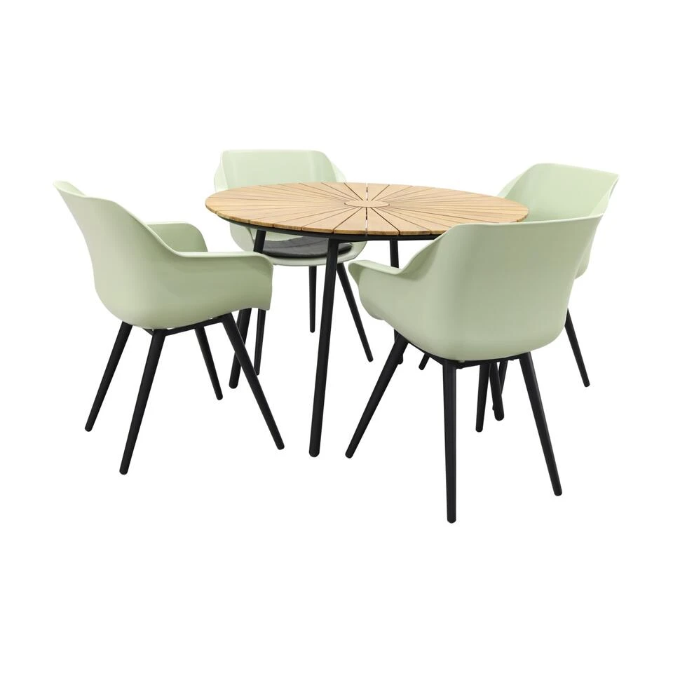 Hartman Sophie Studio French/Dave Teak 110 Cm. Tuinset - 5-delig 3 Hartman Sophie Studio French/Dave Teak 110 Cm. Tuinset - 5-delig