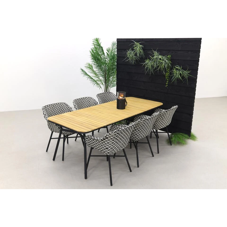 Hartman Delphine/Bella 180x90 Cm. - 5-delige Tuinset 4 Hartman Delphine/Bella 180x90 Cm. - 5-delige Tuinset - Afbeelding 2