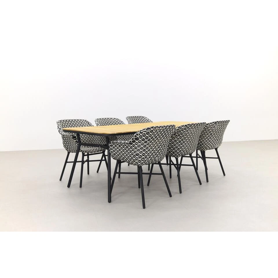 Hartman Delphine/Bella 180x90 Cm. - 5-delige Tuinset 6 Hartman Delphine/Bella 180x90 Cm. - 5-delige Tuinset - Afbeelding 4