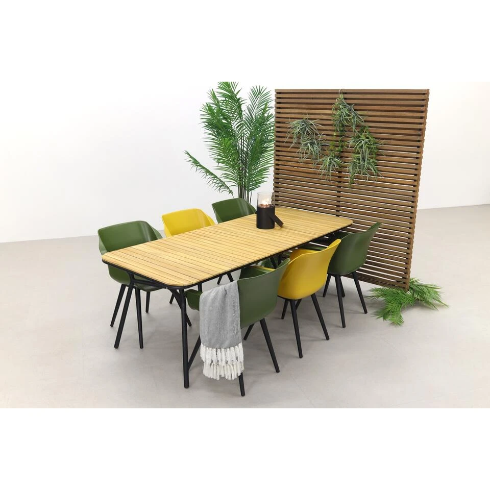 Hartman Sophie Studio Green&Yellow/Bella 220x95 Cm. - 7-delige Tuinset 4 Hartman Sophie Studio Green&Yellow/Bella 220x95 Cm. - 7-delige Tuinset - Afbeelding 2