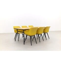 Hartman Sophie Studio Curry Yellow/Bella 220x95 Cm. - 7-delige Tuinset -Hartman 1000058433 0103