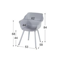 Hartman Sophie Element Dining Armstoel- Xerix - 2 St. 8 Hartman Sophie Element Dining Armstoel- Xerix - 2 St. -Hartman 1000073147 0102