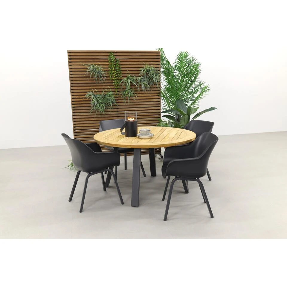 Hartman Sophie Element Xerix/Ambassador 130 Cm. Rond Tuinset - 5 Delig 6 Hartman Sophie Element Xerix/Ambassador 130 Cm. Rond Tuinset - 5 Delig - Afbeelding 4