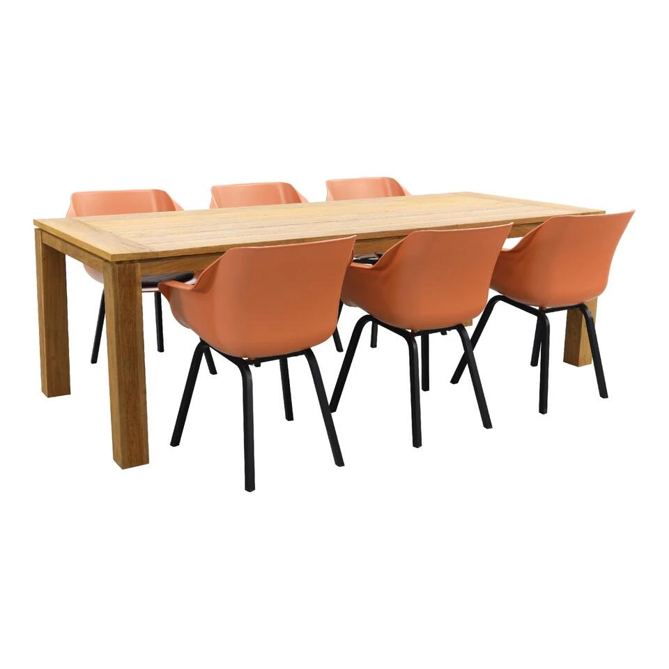 Hartman Sophie Element Terra/Rome Brown 240 Cm. Tuinset - 7-delig 5 Hartman Sophie Element Terra/Rome Brown 240 Cm. Tuinset - 7-delig - Afbeelding 3