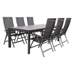 Hartman Salvatore/Baltimor 220 Cm. Verstelbare Tuinset - 7-delig