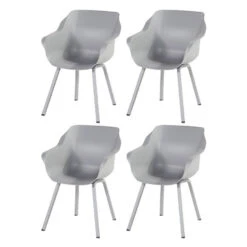 Hartman Sophie Element Dining Armstoel- Grijs - 4 St.