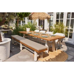 Hartman Yasmani Bank - 300x45 Cm. - White -Hartman 1000084619 0103