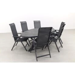 Hartman Milaan/Silva 240x115 Cm. Ovale Tuinset - 7-delig 9 Hartman Milaan/Silva 240x115 Cm. Ovale Tuinset - 7-delig -Hartman 1000092681 0103