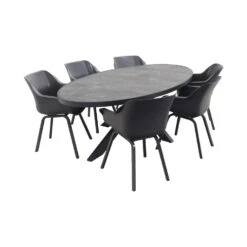 Hartman Sophie/Silva 240x115 Cm. Ovale Tuinset - 7-delig