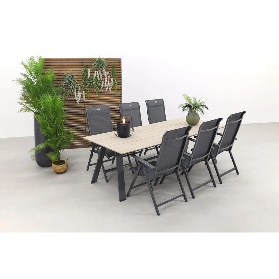 Hartman Milaan Verstelbaar/Nevada 240x100 Cm. Tuinset 6 Hartman Milaan Verstelbaar/Nevada 240x100 Cm. Tuinset - Afbeelding 4