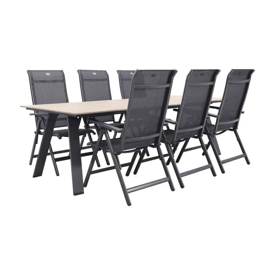 Hartman Milaan Verstelbaar/Nevada 240x100 Cm. Tuinset 3 Hartman Milaan Verstelbaar/Nevada 240x100 Cm. Tuinset