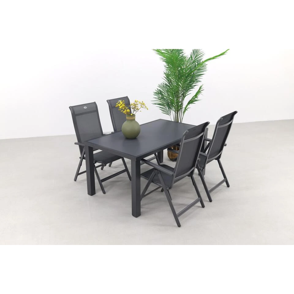 Hartman Milaan/Alma 160 Cm. - Verstelbare Tuinset - 5-delig 6 Hartman Milaan/Alma 160 Cm. - Verstelbare Tuinset - 5-delig - Afbeelding 4