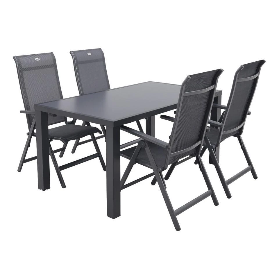 Hartman Milaan/Alma 160 Cm. - Verstelbare Tuinset - 5-delig 3 Hartman Milaan/Alma 160 Cm. - Verstelbare Tuinset - 5-delig