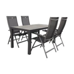 Hartman Salvatore/President 160 Cm. Verstelbare Tuinset - 5-delig